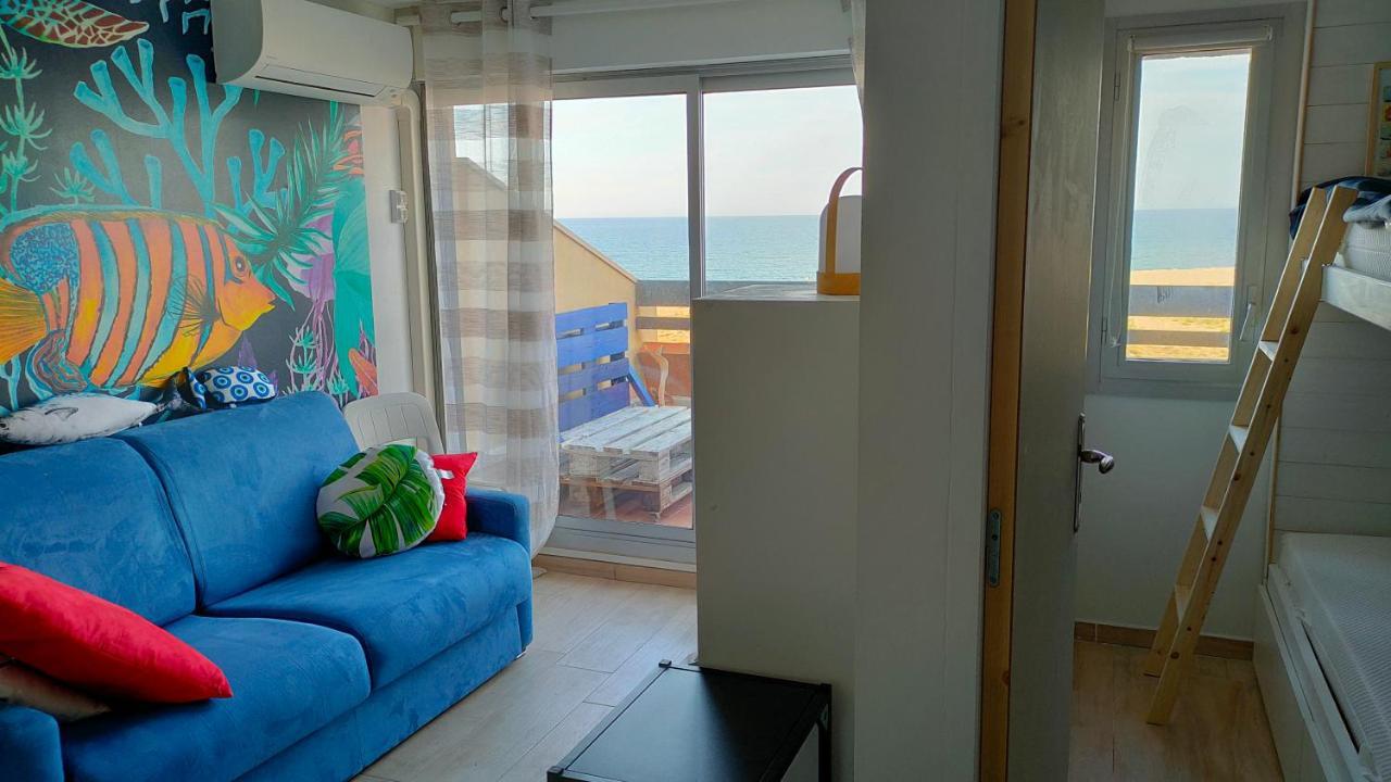 Appt T1 Bis, Terrasse Face Mer, Renove, Climatise Leucate Εξωτερικό φωτογραφία